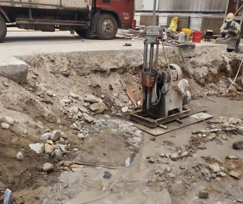 阿里公路下沉压浆